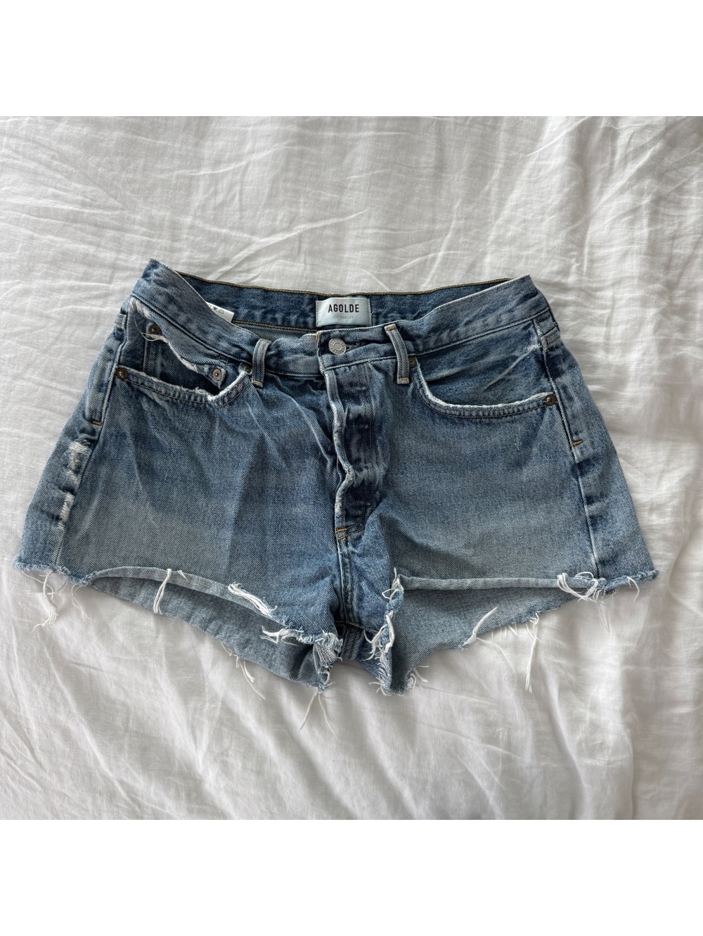 AGOLDE Parker Vintage Cut Off Short Size 28